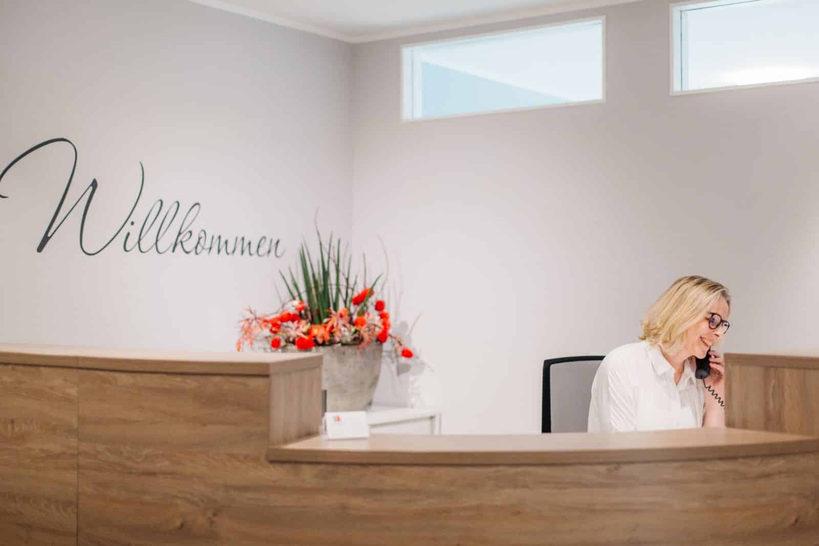 SprechWerk Empfang - Willkommen